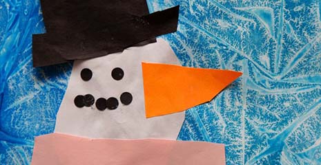 Fertiges Bild mit Folientechnik