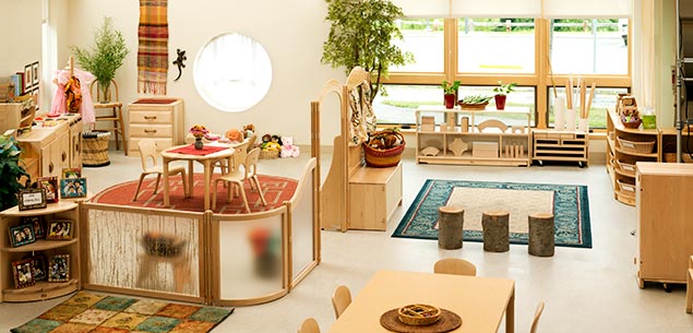 Raum in einer Kita
