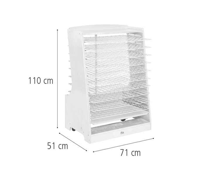 H560 Drying rack dimensions