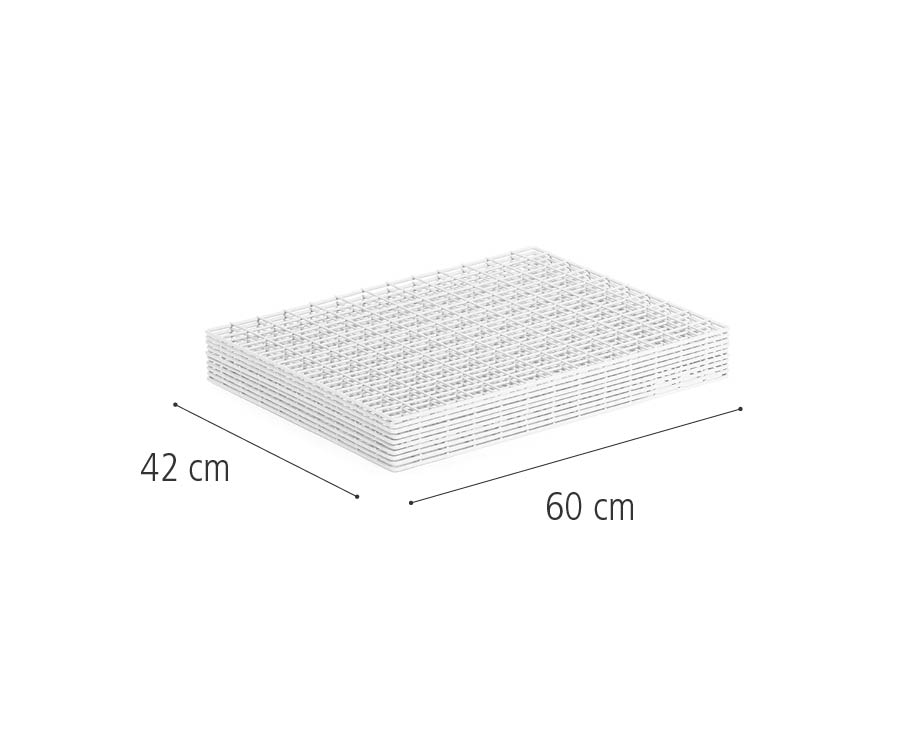 H562 10 Extra wire racks dimensions
