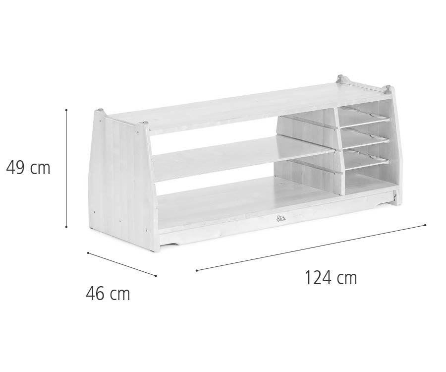 High 124 cm Art island base with dimensions