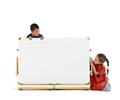 Whiteboards in use