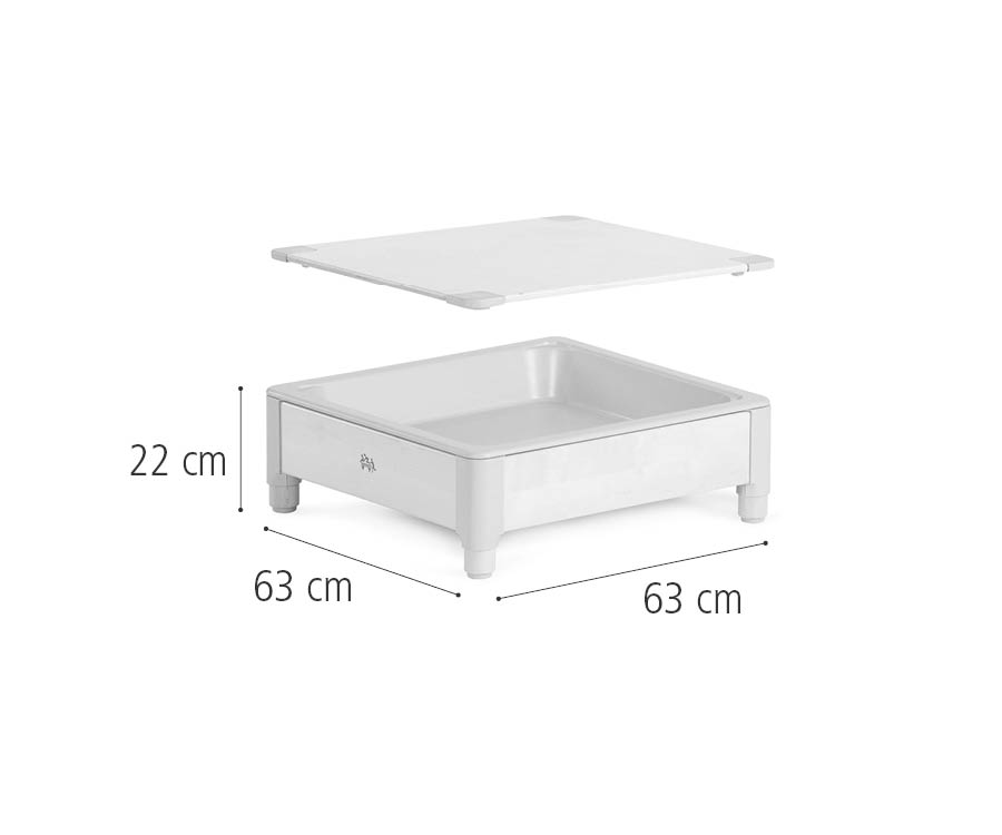 Abmessungen der Sinneswanne