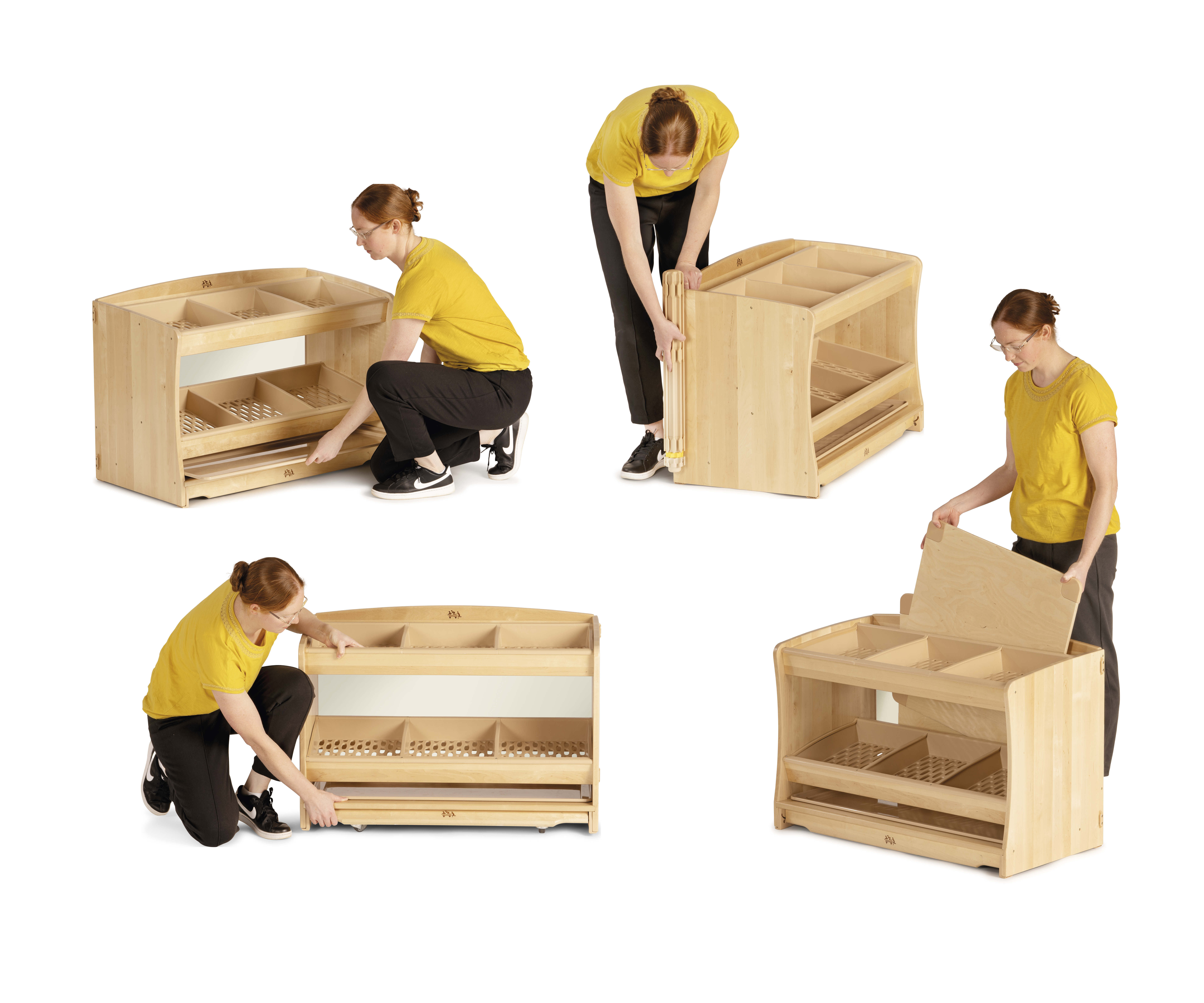 Regal für Sand- und Wasserspiel 1