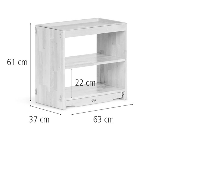 High activity shelf dimensions