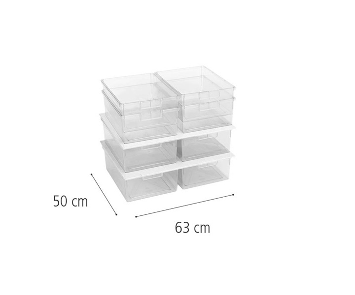 G269 Extra storage for Changing table with steps dimensions