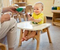 Mealtime chair with tray candid