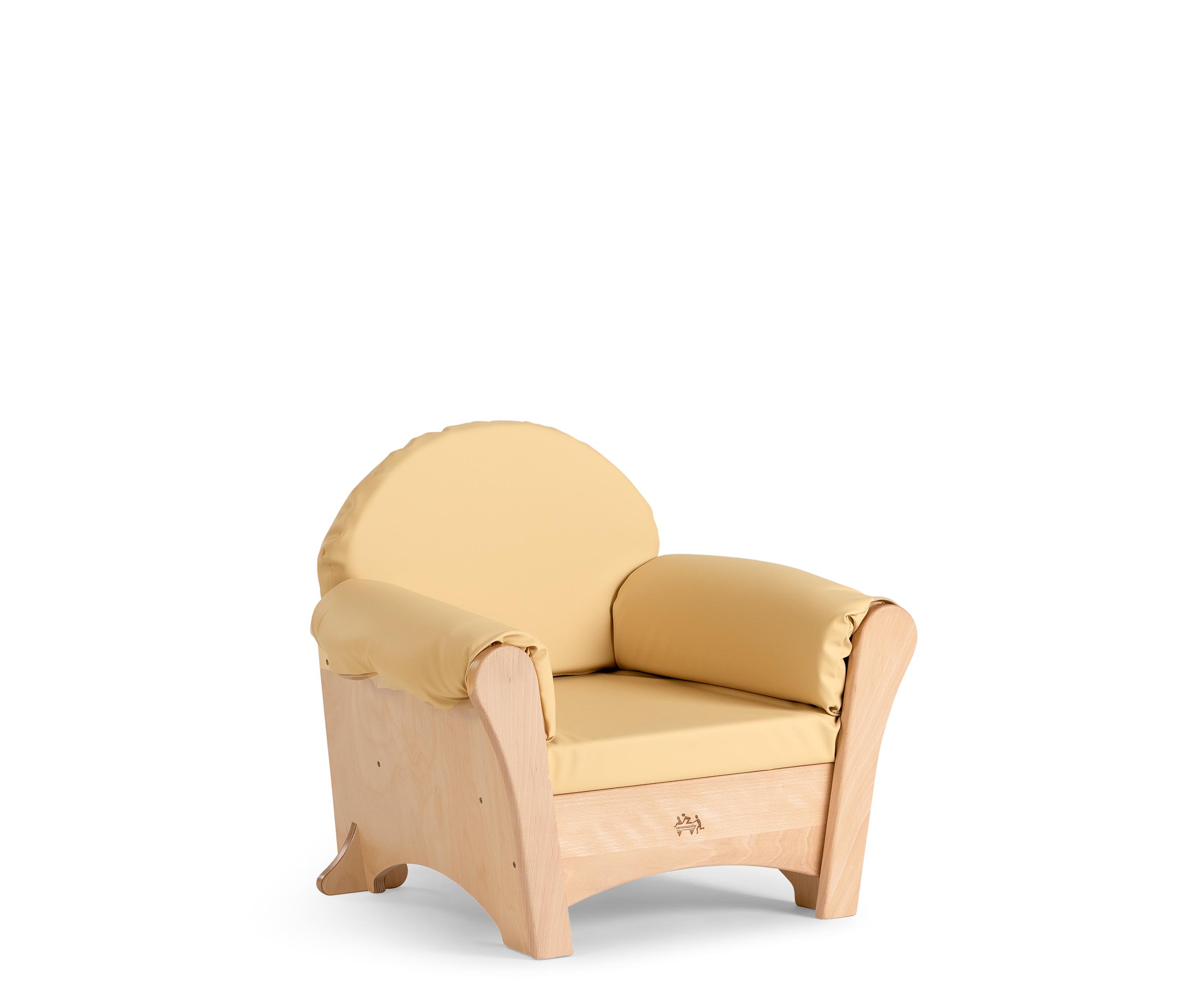 Child's Armchair, Beige