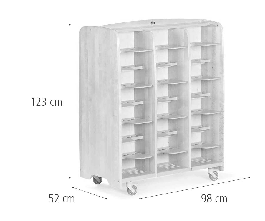 A302 Mobile welly storage dimensions