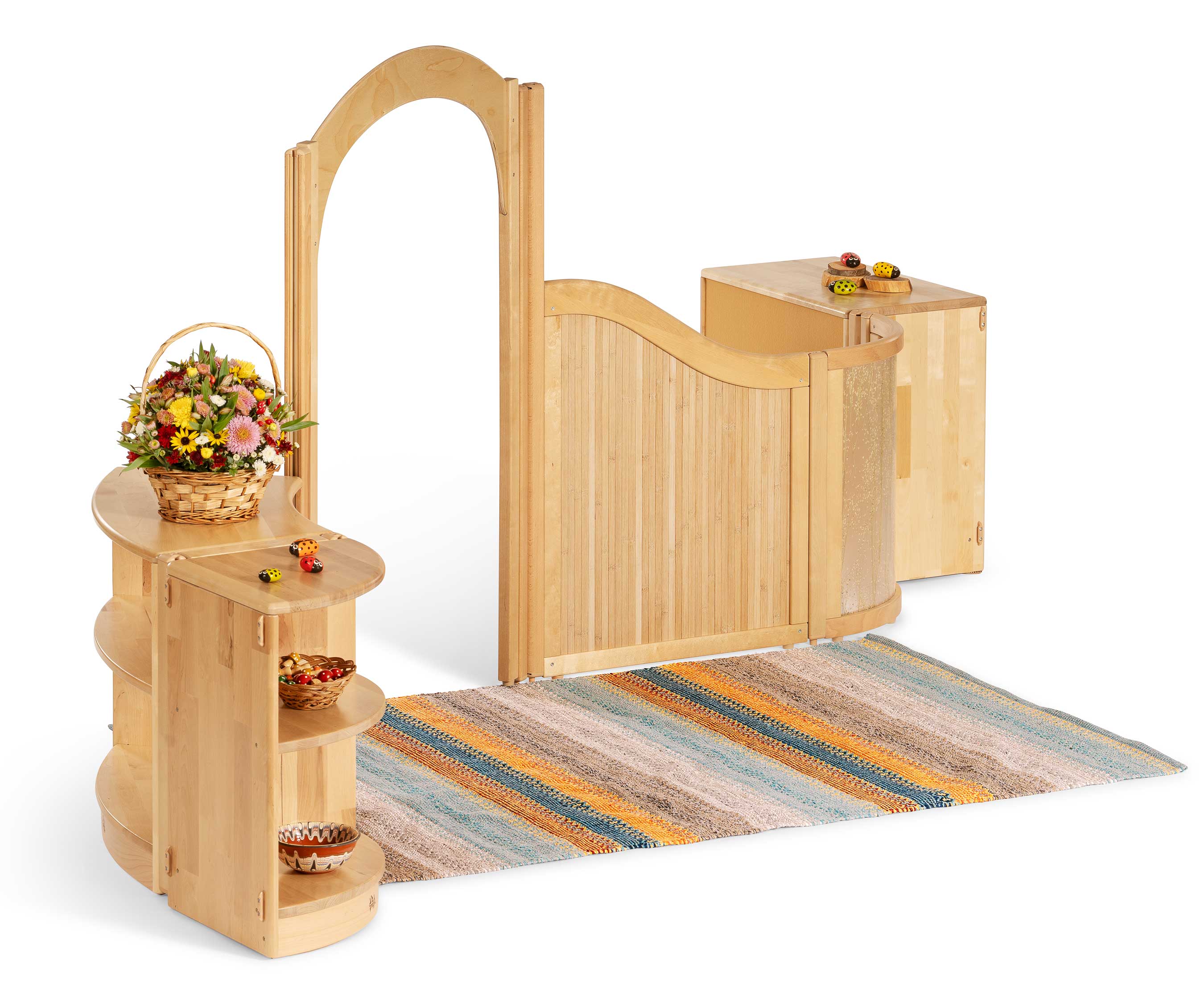 Roomscapes Massivholz-Pfosten