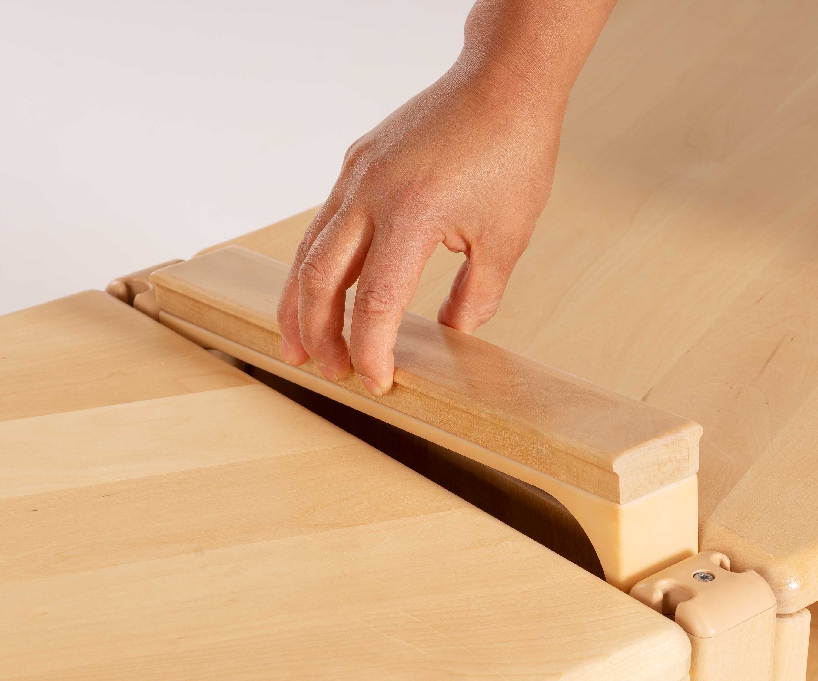 Funktionsweise eines Massivholz-Füllstücks