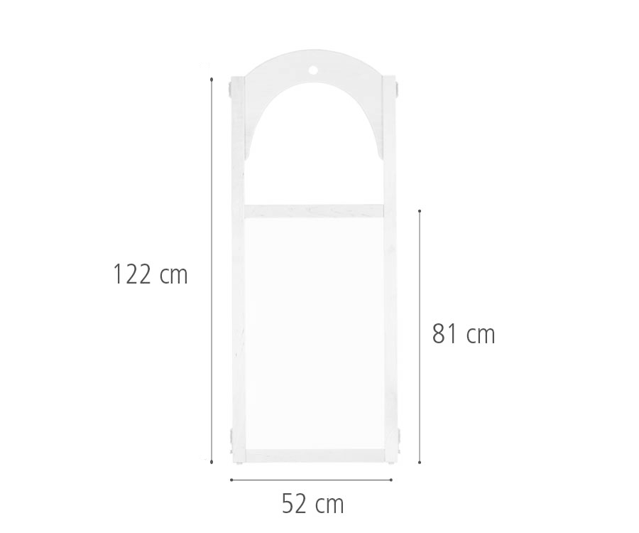 F839 Mini arch panel dimensions
