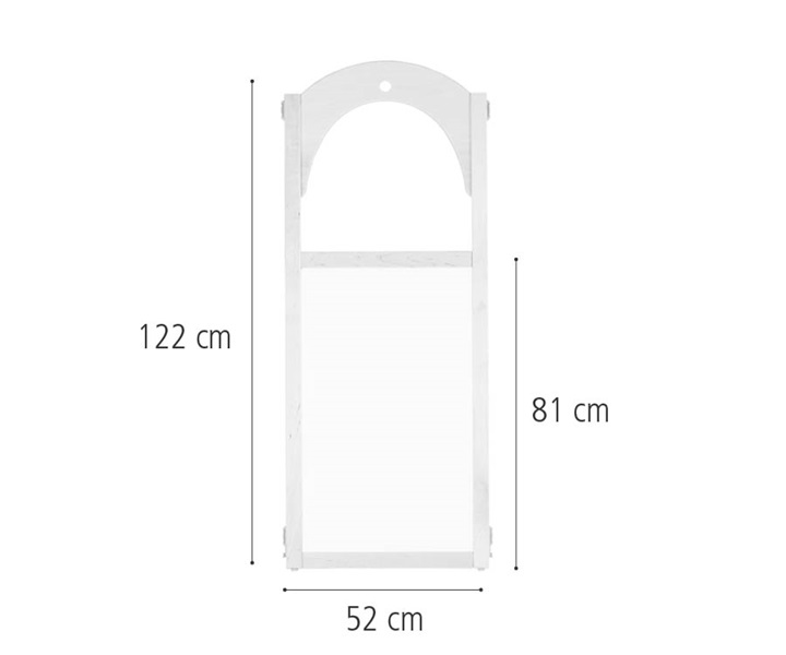 F839 Mini arch panel dimensions