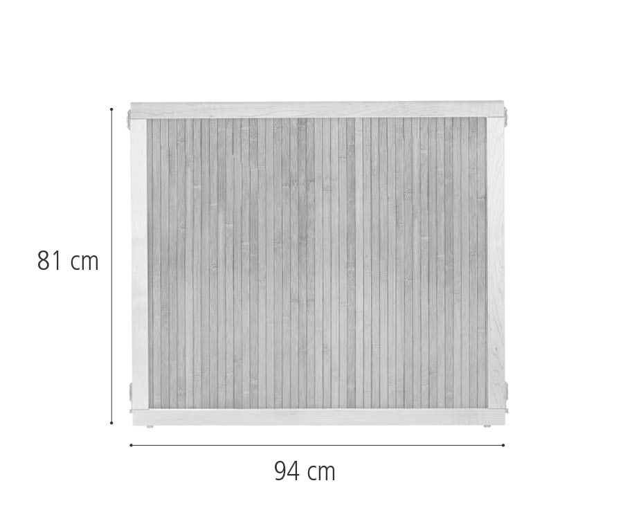 F735 Bamboo panel, 94 x 81 cm dimensions