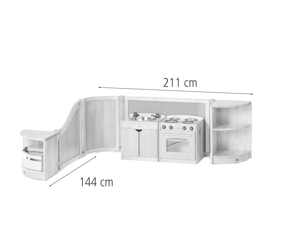 F929 Toddler role play area dimensions
