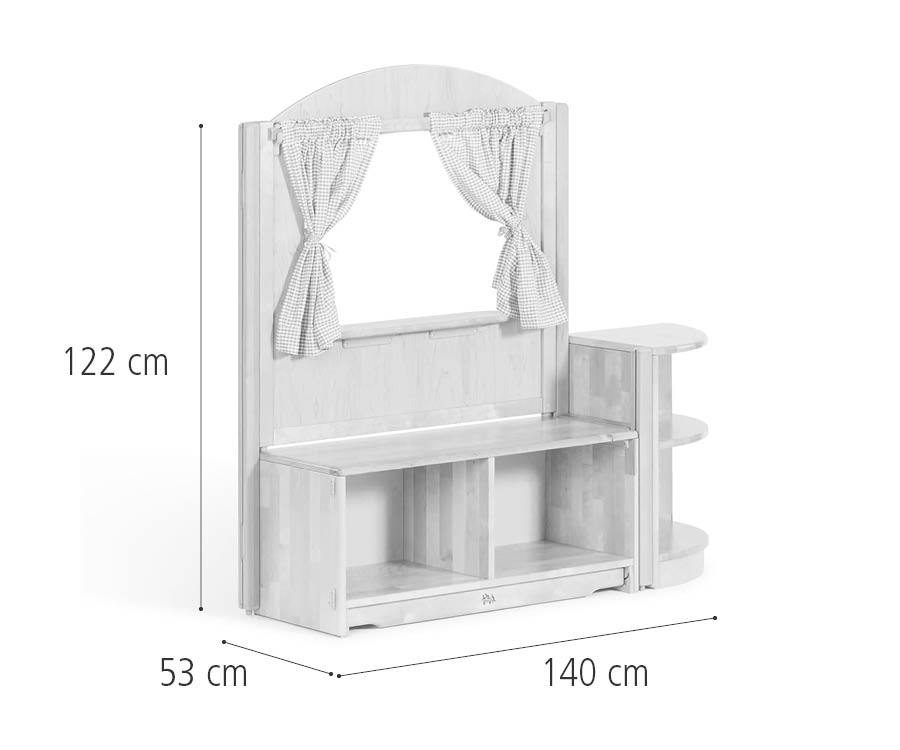 F791 Puppet theatre dimensions
