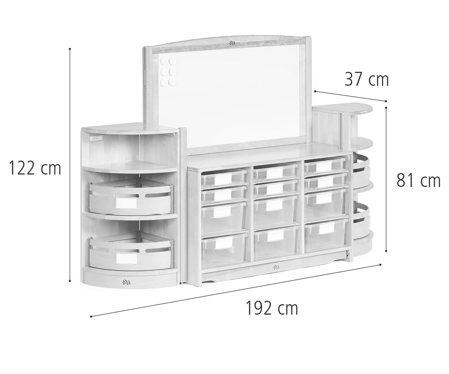 Display and Discovery Set dimensions