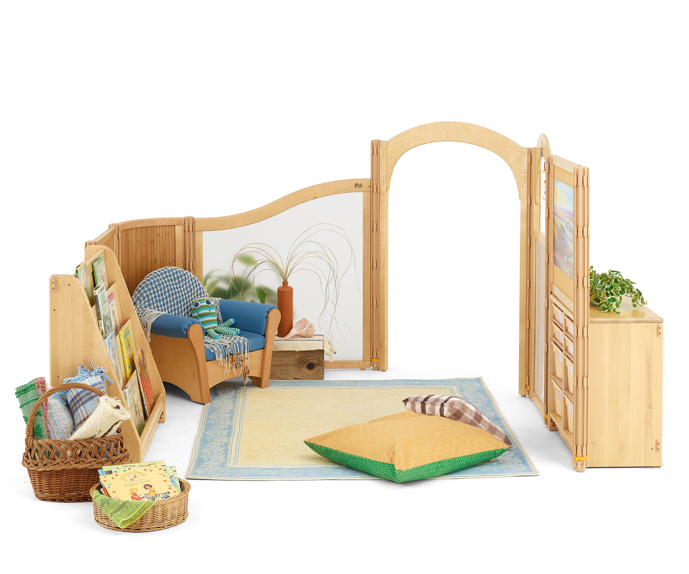 F507 Focus corner propped