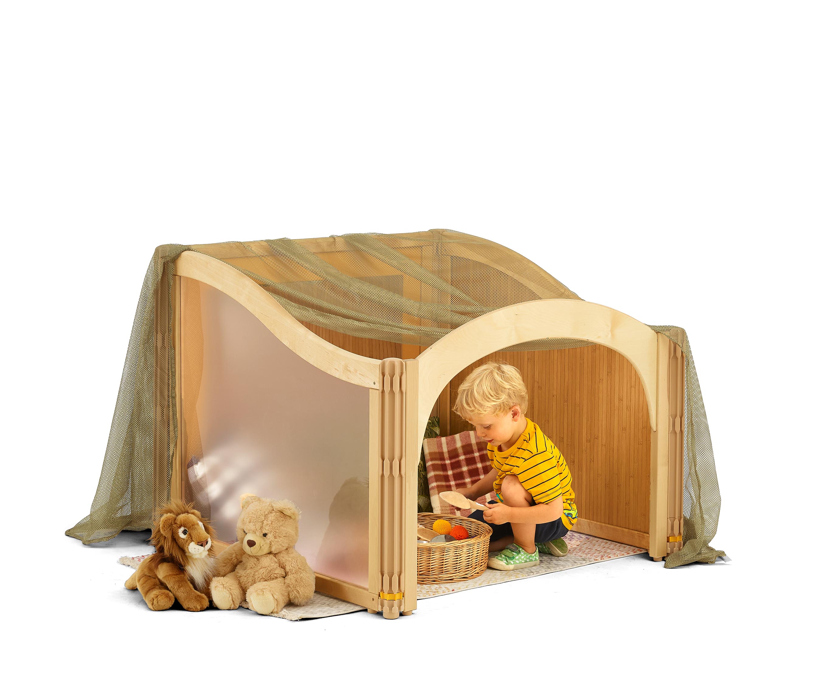 F792 HideAway cube propped