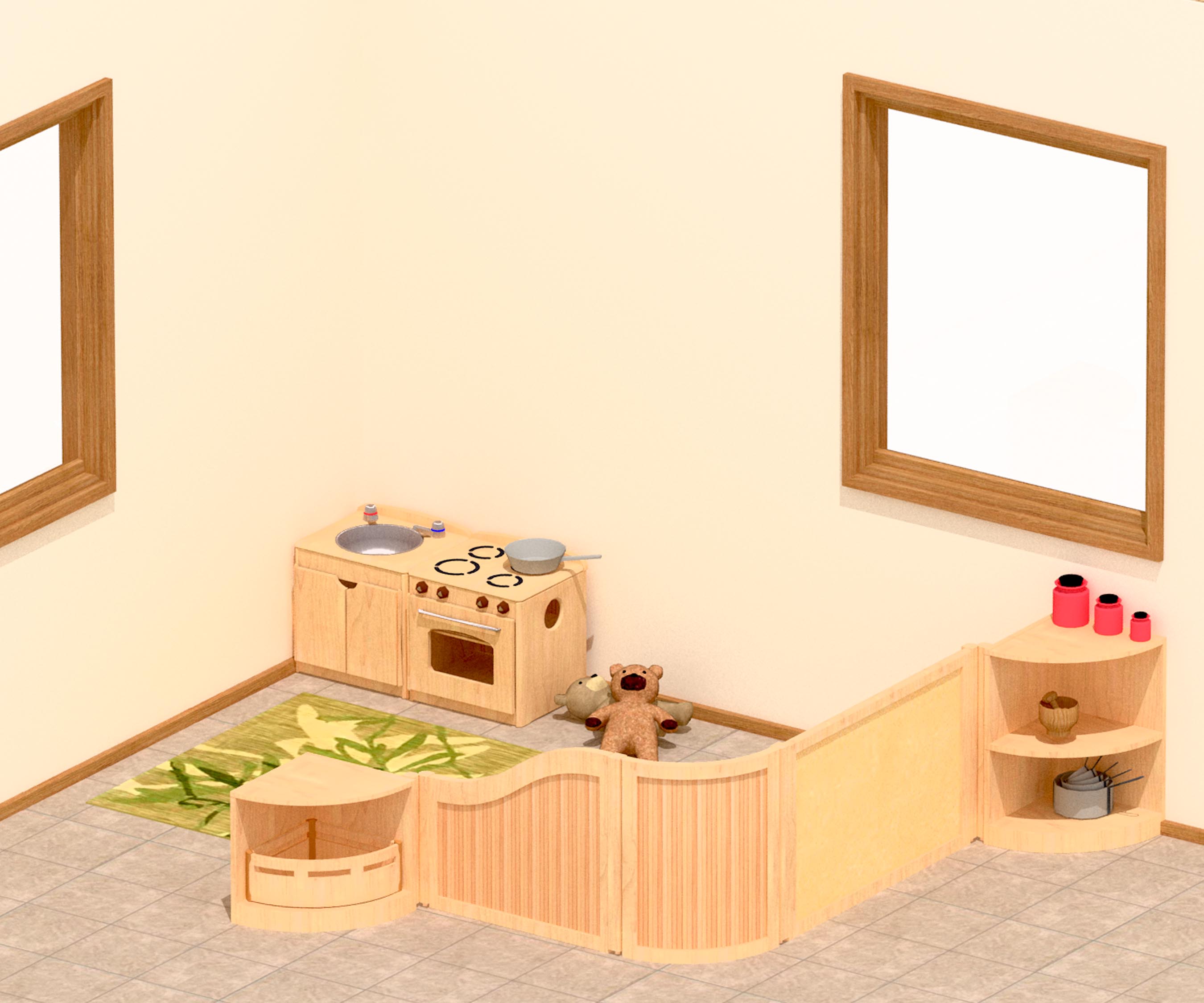 F929 Toddler role play area chief 2