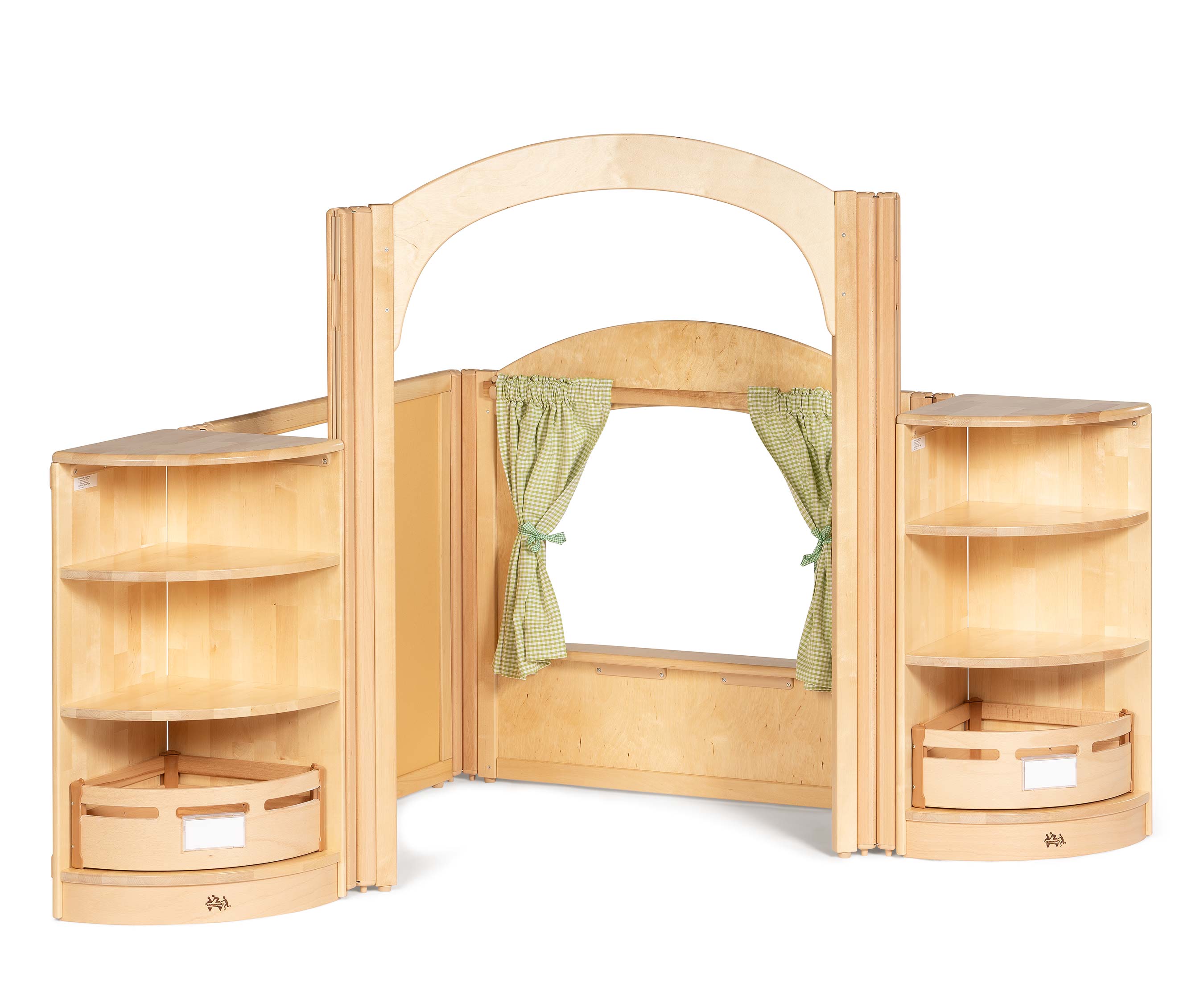 Rendering of an enclosed quiet area for SEND or for one child to relax in.