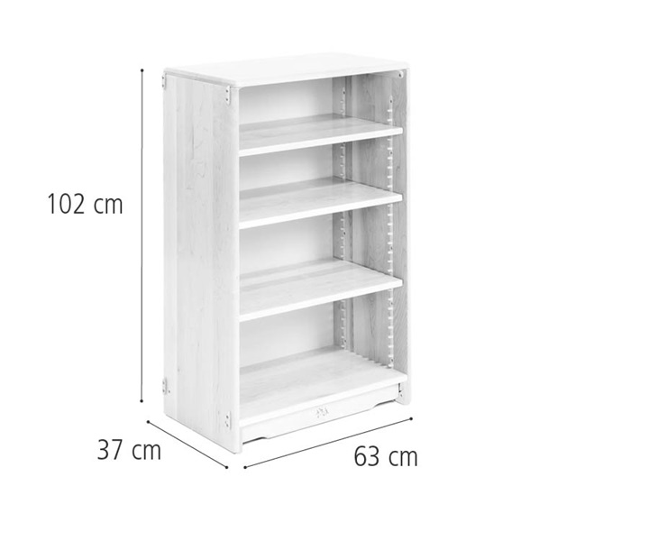 F623 Adjustable shelf 63 x 102 cm dimensions