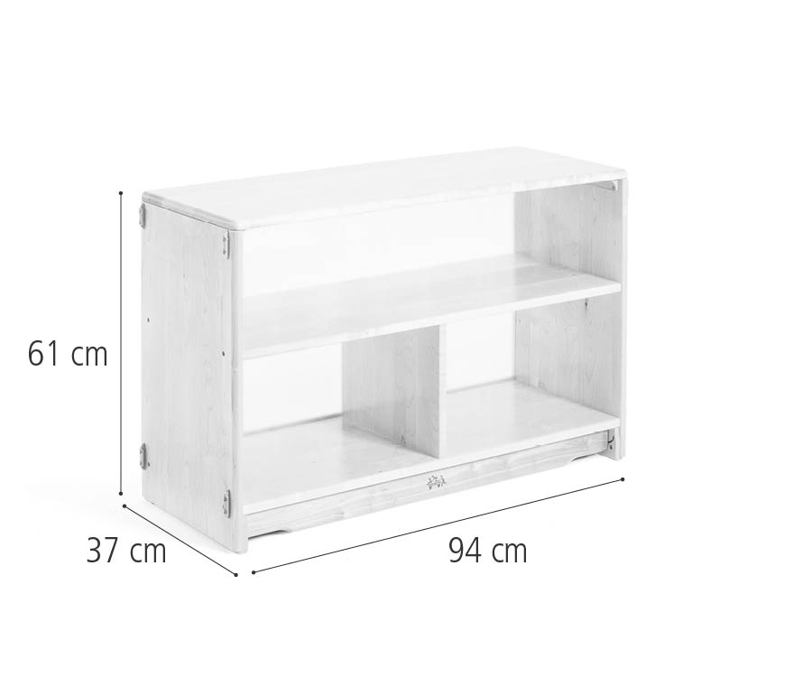 F663 Translucent back shelf 94 x 61 cm dimensions