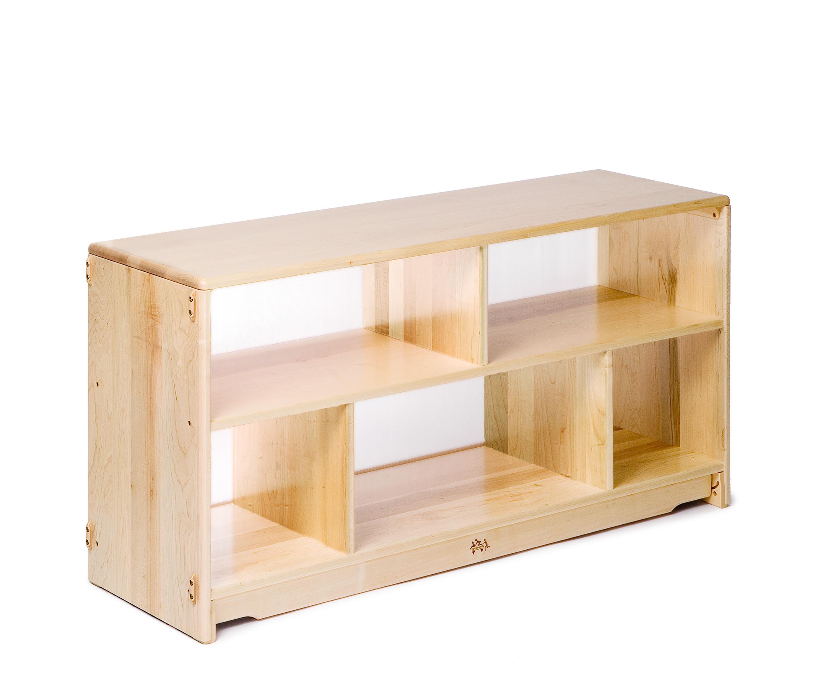 Translucent back shelf 124x61 cm
