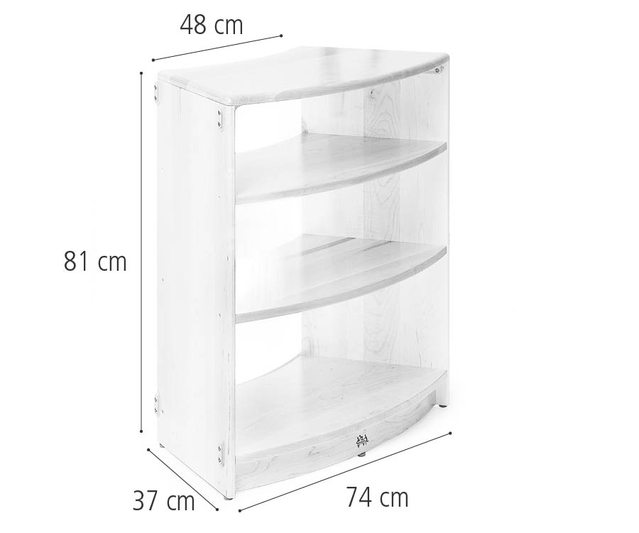 F626 Translucent back sweep 81 cm dimensions