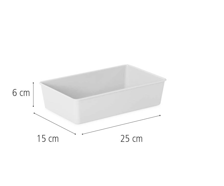 Abmessungen der halbgroßen Kästen F981