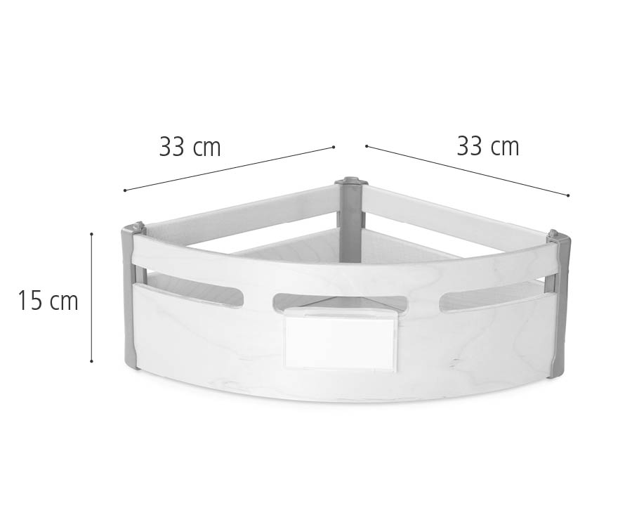 Abmessungen des Eckkastens G498
