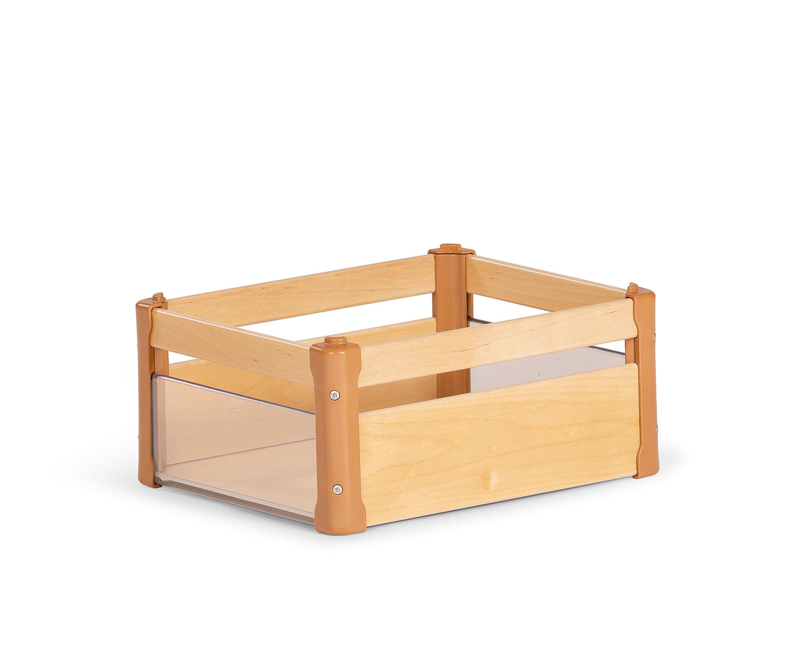 Mittlerer Holzkasten, klar