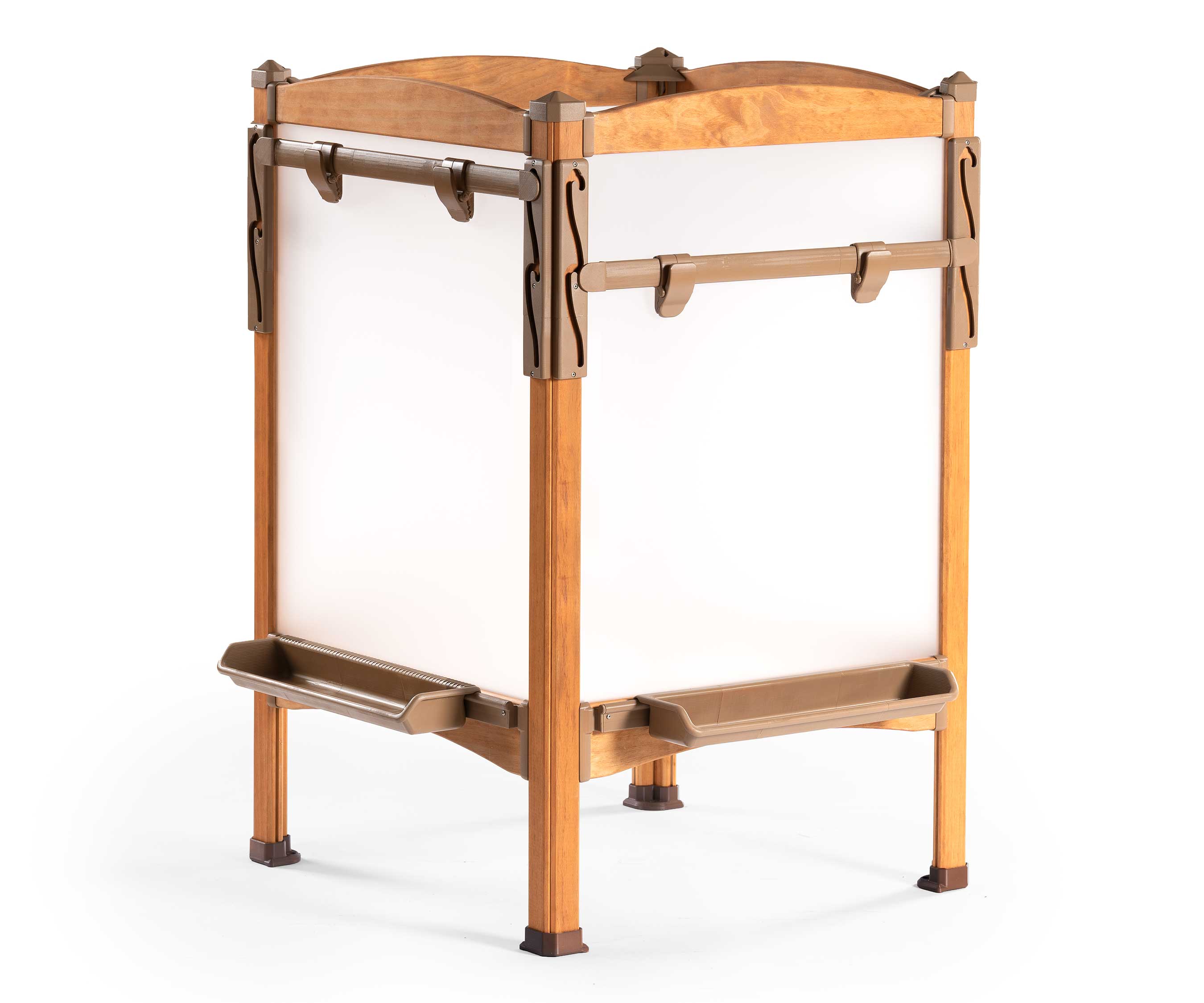 W503 Outlast Staffelei-Insel Symbol auf weißem Hintergrund