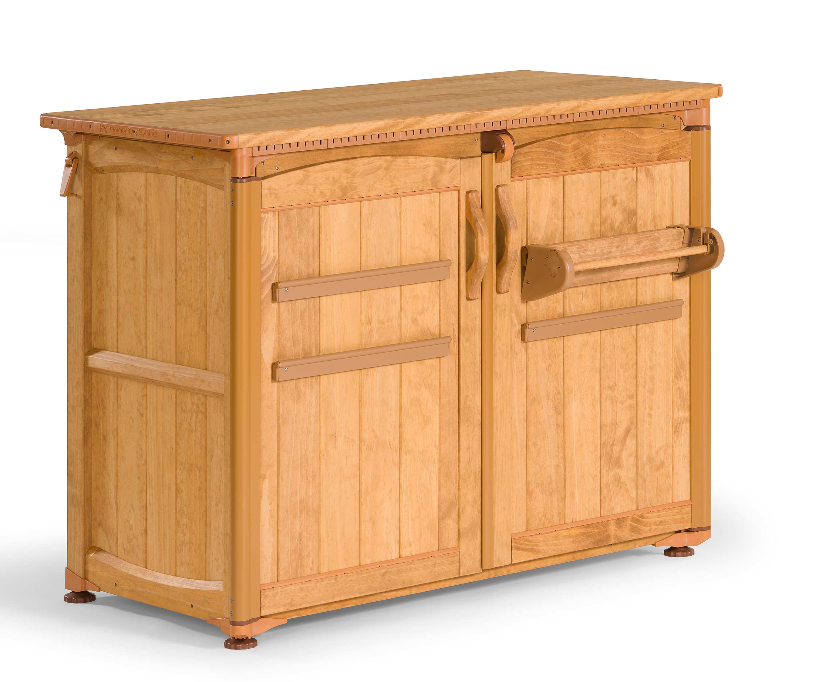 Outlast Kunst-Aufbewahrungseinheit vor weißem Hintergrund