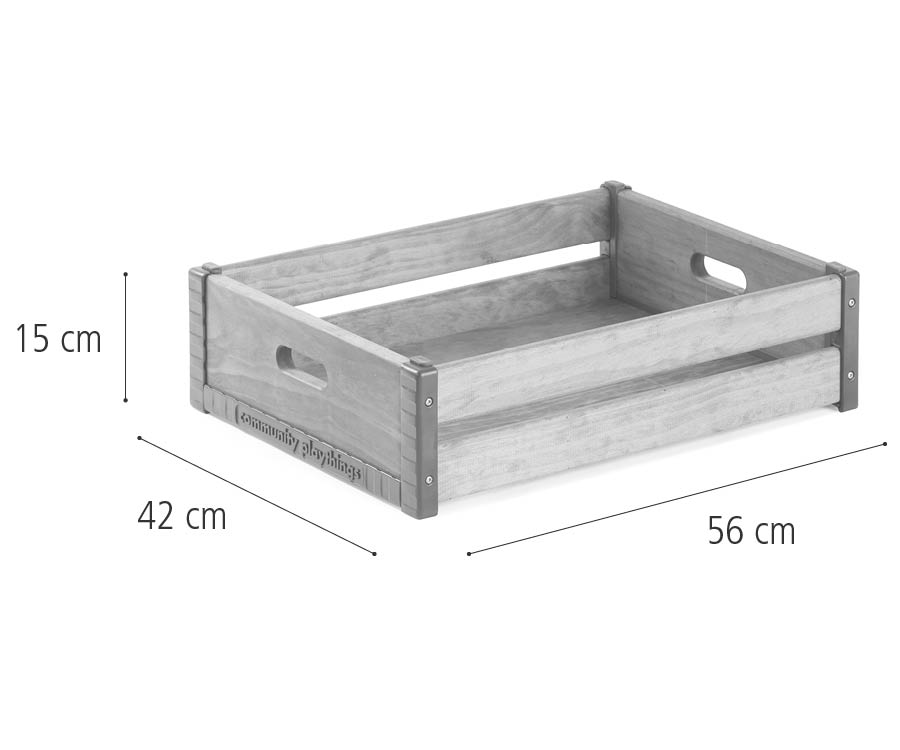 W333 Outlast shallow crate dimensions