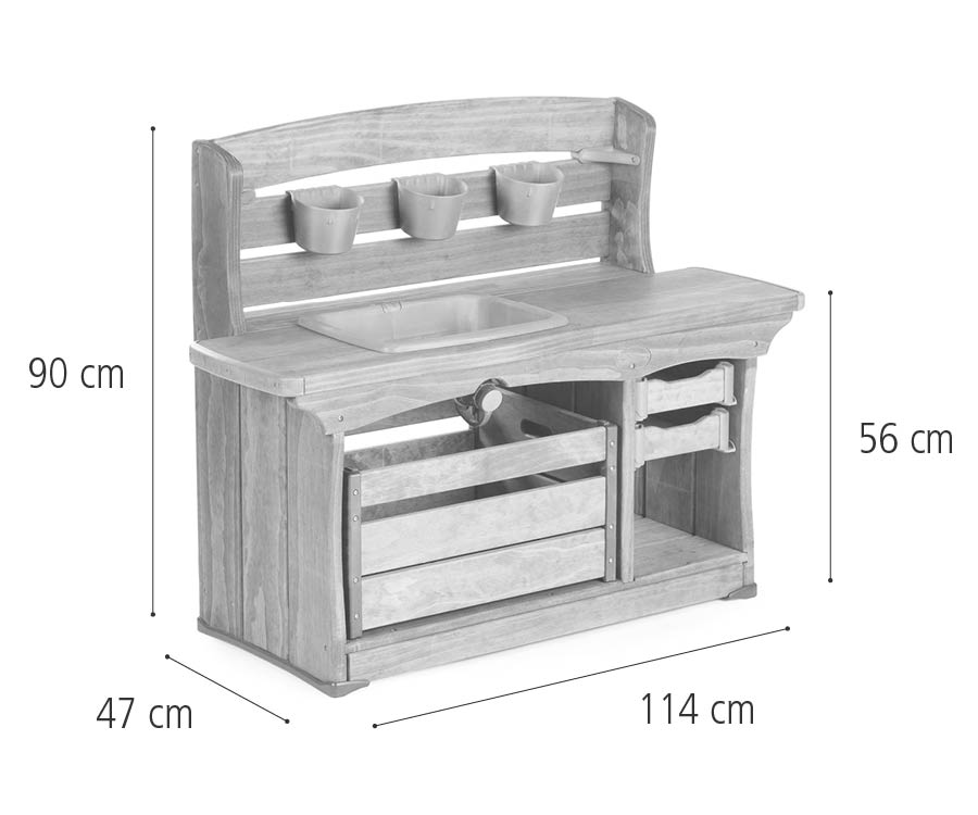 W457 Outlast classic sink 56 cm dimensions