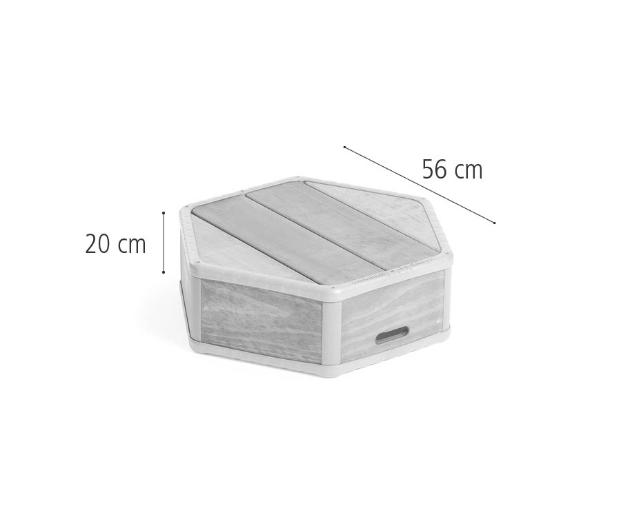 W472 Outlast toddler platform 20 cm dimensions