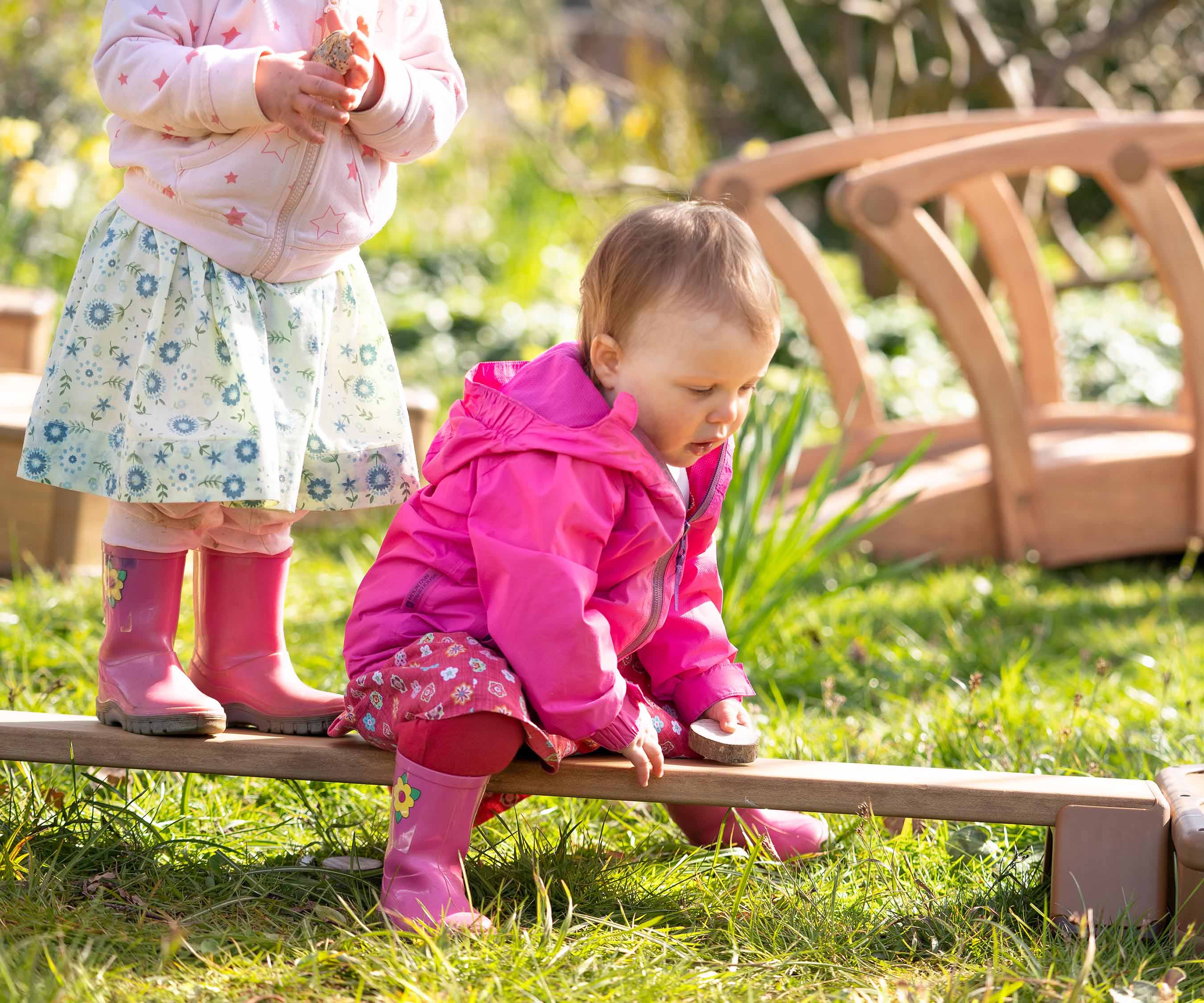 W480 Toddler climbing set candid