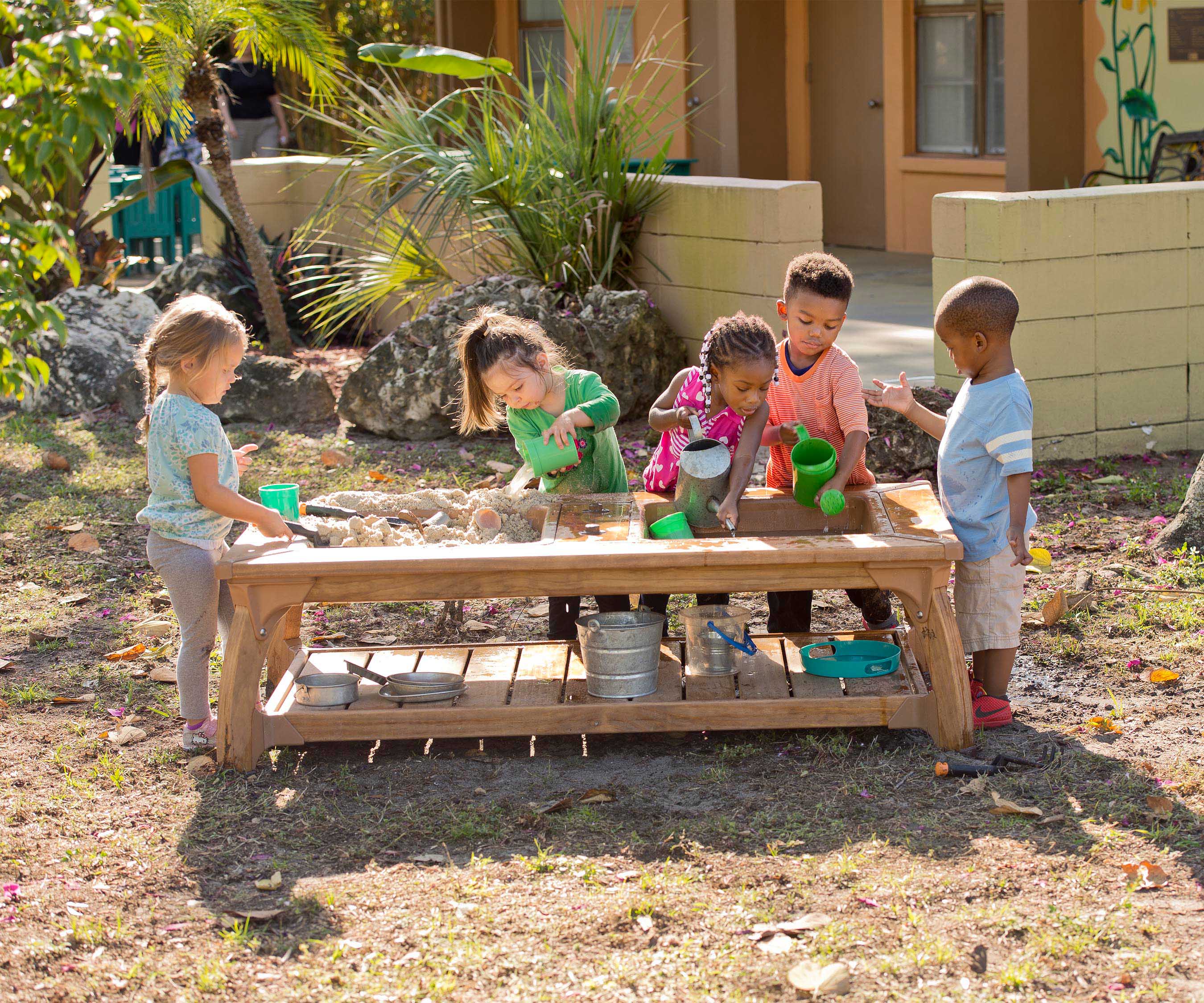 Outlast double water table in use
