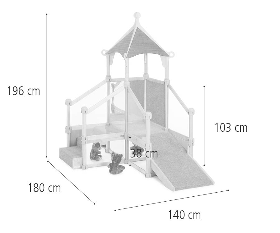 G807 Up and over with roof dimensions