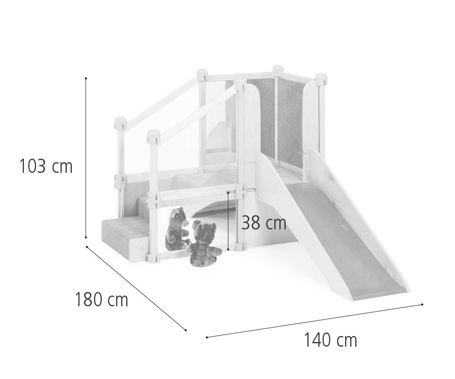 G815 Climb and slide dimensions