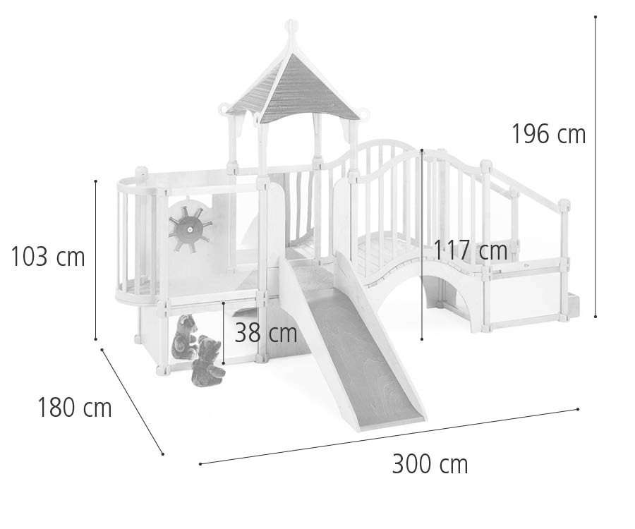 G838 Knightsbridge with balcony dimensions