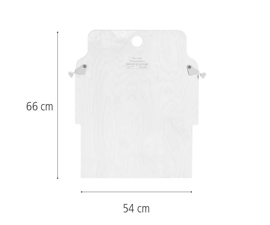 G895 Stair gate dimensions