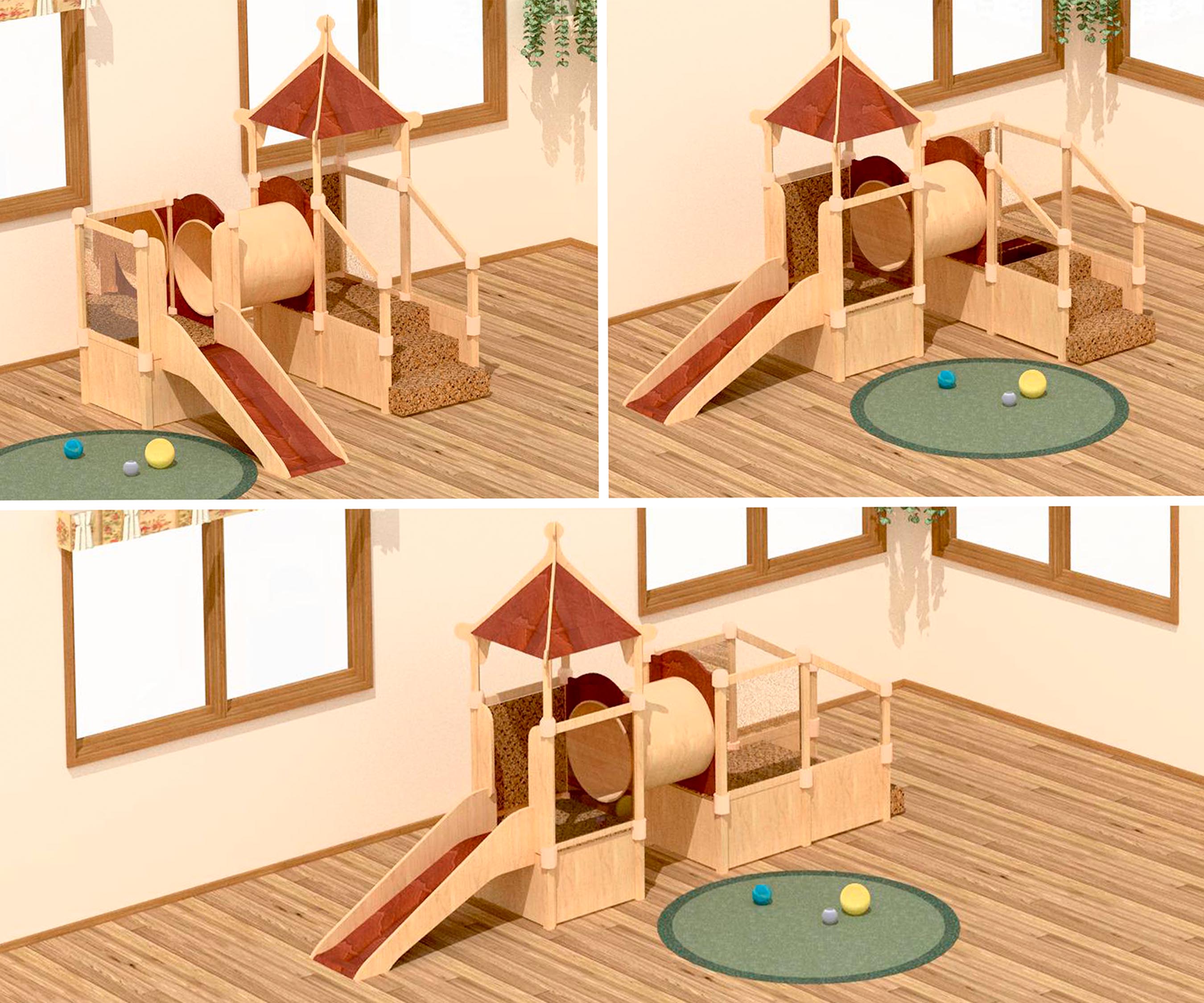 G857 Gnome home with slide 1