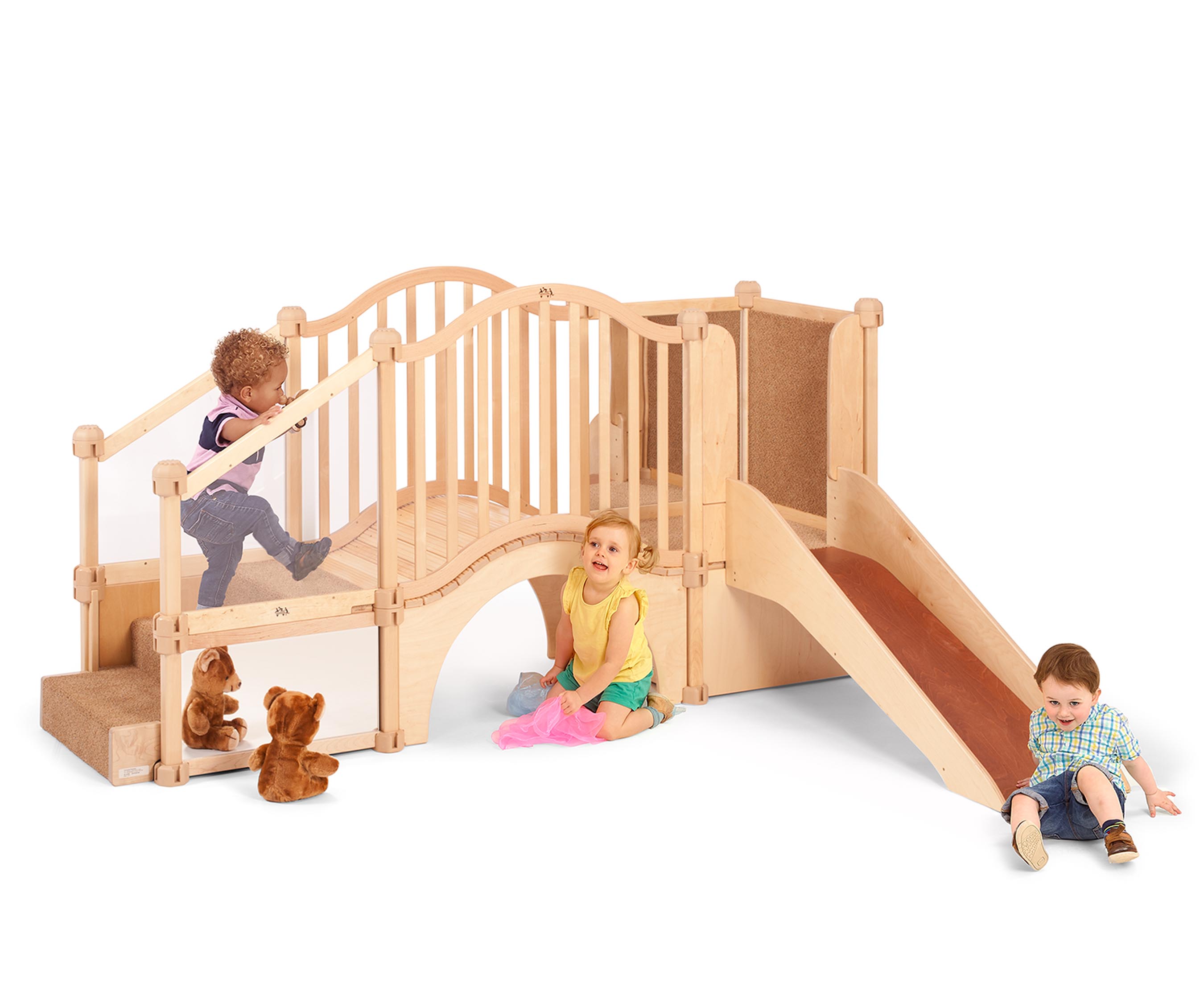 Billy goat&rsquo;s bridge with slide