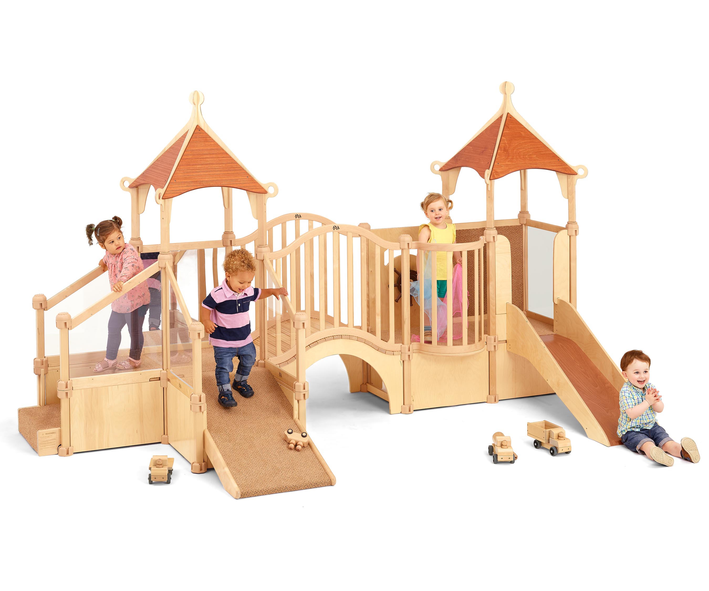 Tower bridge with balcony