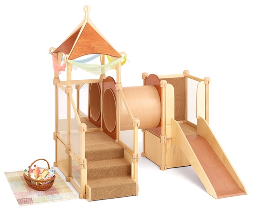 Gnome home with slide