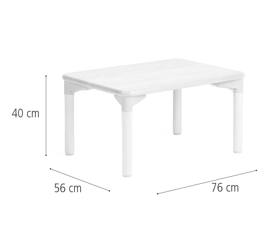 Rectangular play table dimensions